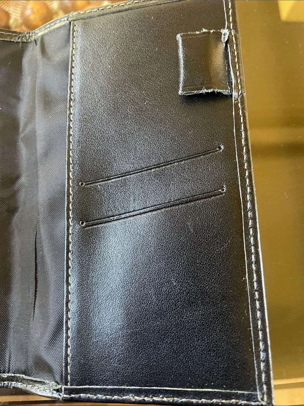 Hunting World Authentic Black Bifold Long Wallet